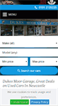 Mobile Screenshot of dukesmoorgarage.co.uk